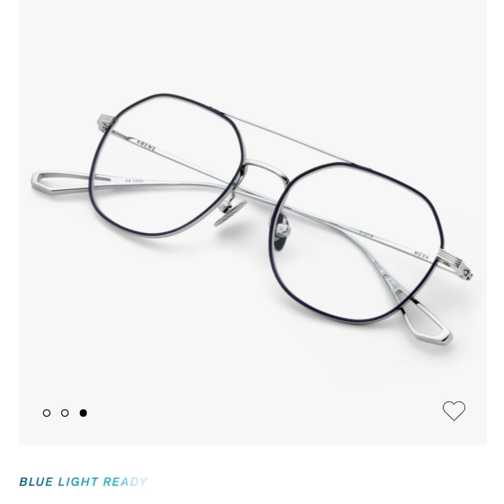 Krewe Mase Matte Indigo + Titanium